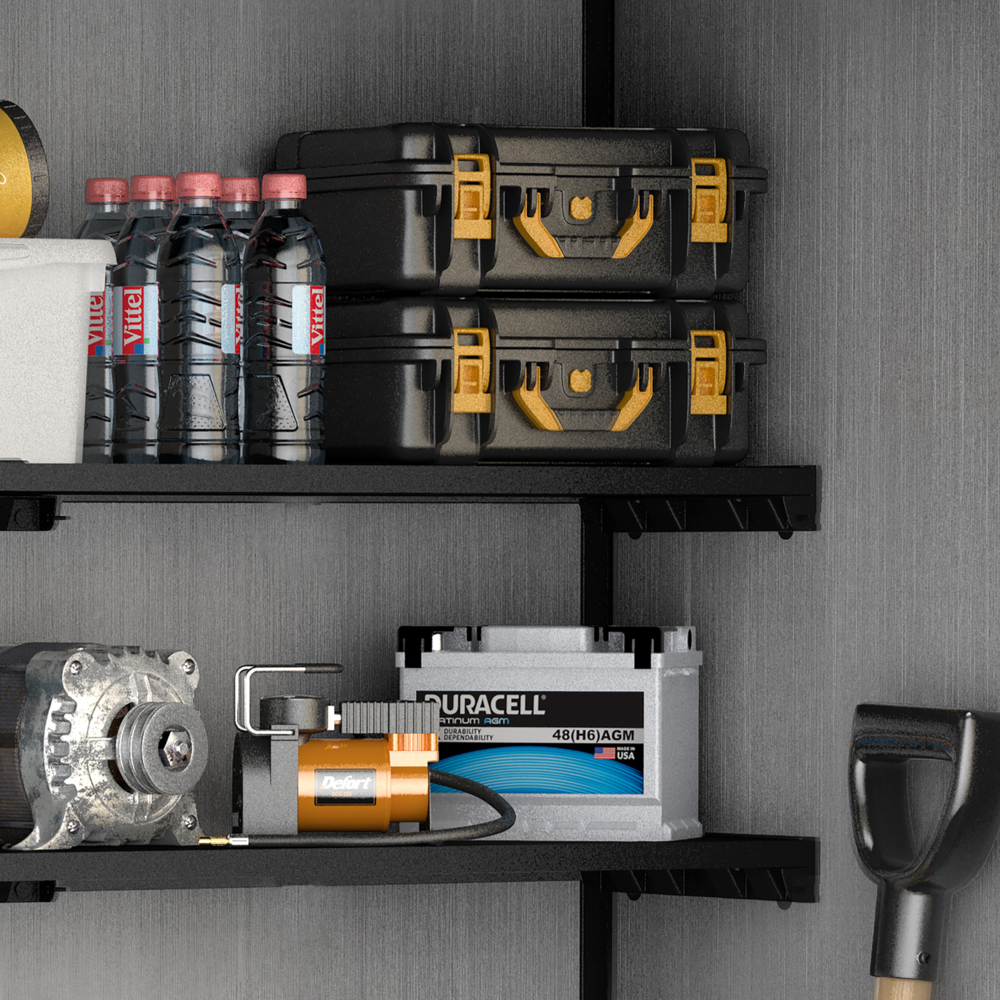Keter Hi-Store Plus in Anthracite and Grey
