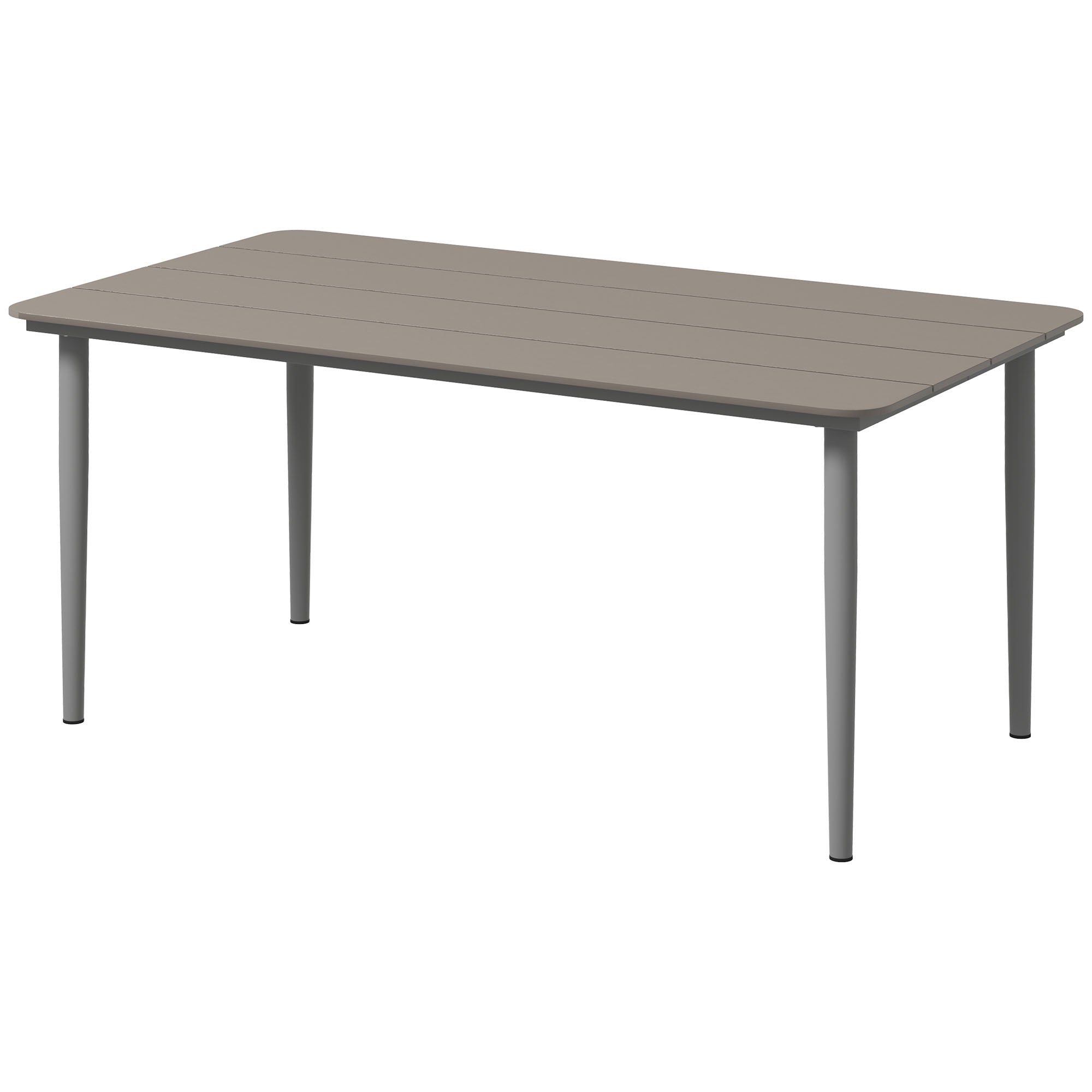 Garden Table With Rust Resistant Metal