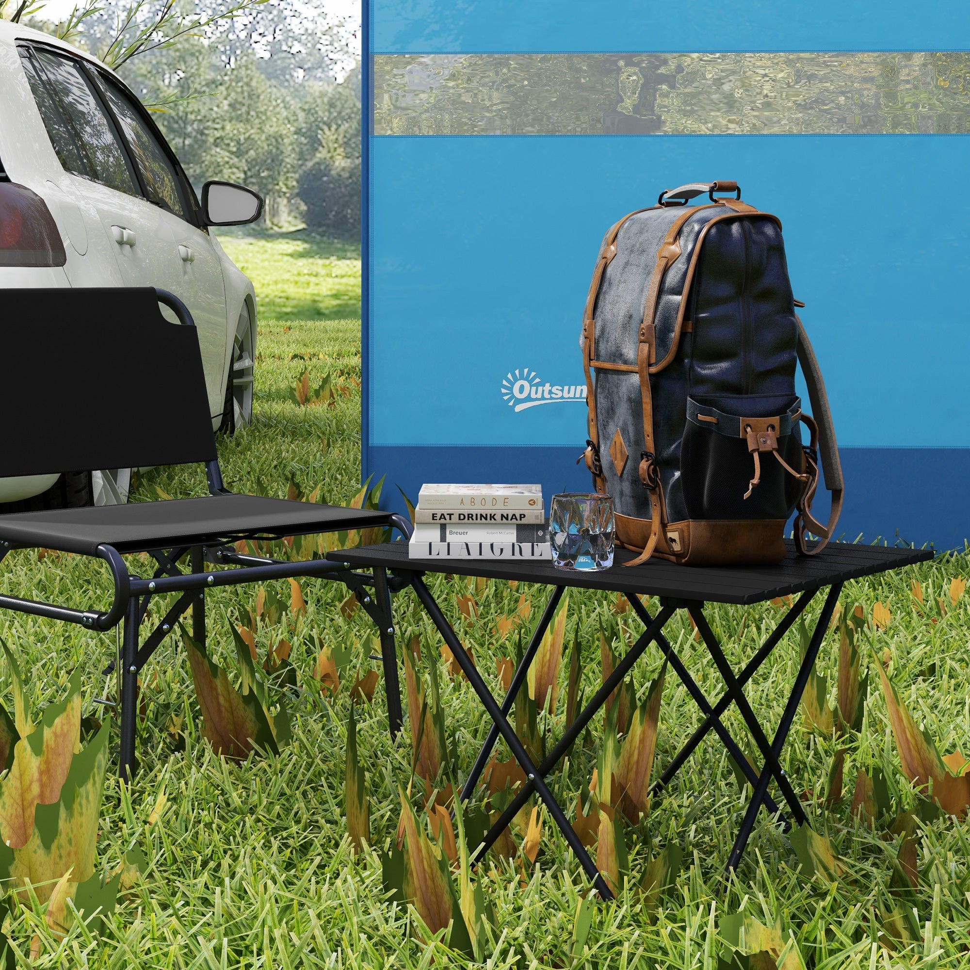 Folding Camping Table For Outdoor Camping, Picnic, Hiking